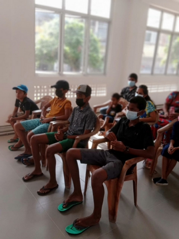 Establishment of children's clubs and a parent-child awareness program in Matthegoda....